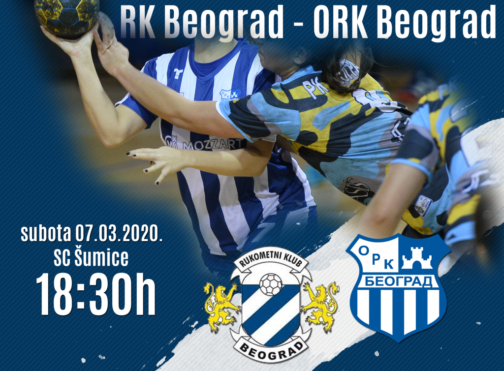 RK Beograd – ORK Beograd, gradski derbi.
